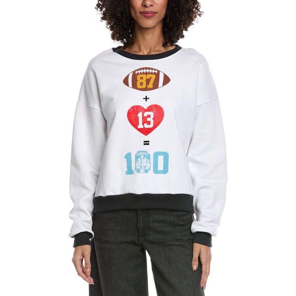 Prince Peter Womens  Ts Engagement Sweatshirt, White